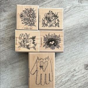 Stampin Up! Rubber Stamp Set 1997
